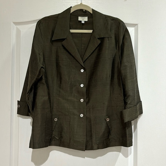 Kathleen Sommers Washable Silk Top - Picture 1 of 13